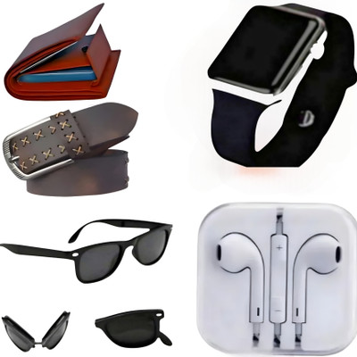 Khatu Watch, Sunglass & Wallet Combo(Multicolor)
