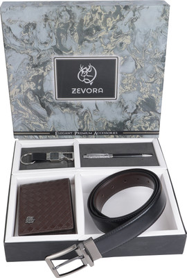 ZEVORA Wallet & Belt Combo(Multicolor)