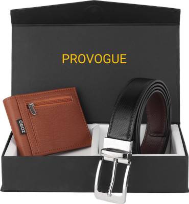 PROVOGUE Wallet & Belt Combo(Multicolor)
