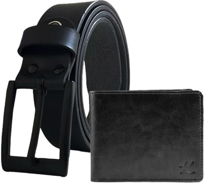 Kastner Wallet & Belt Combo(Multicolor)