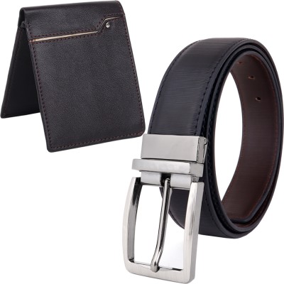 LOOPA Wallet & Belt Combo(Black)