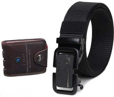 Zhermack Wallet & Belt Combo(Black)