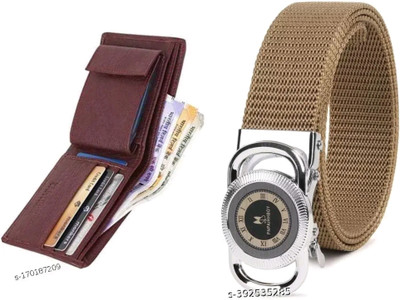 TPM Wallet & Belt Combo(Multicolor)