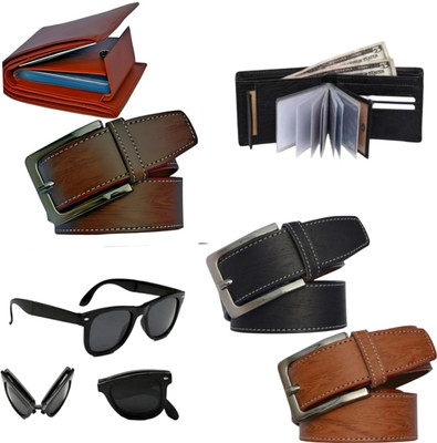 Khatu Wallet & Belt Combo(Multicolor)