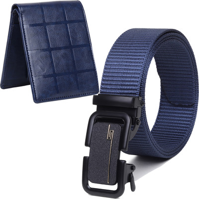LOOPA Wallet & Belt Combo(Blue)