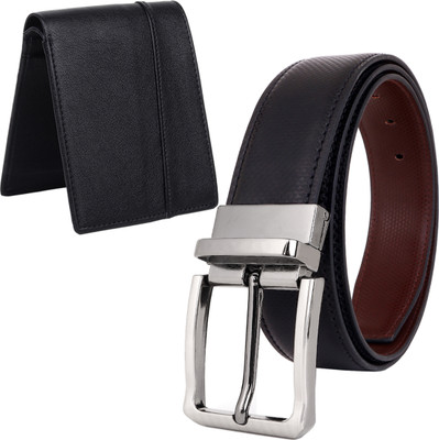LOOPA Wallet & Belt Combo(Black)