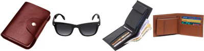 KAIN Watch, Sunglass & Wallet Combo(Multicolor)