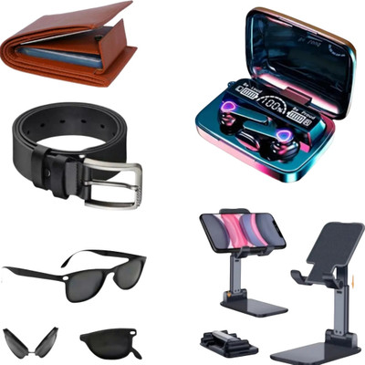 Kkhatu Wallet,Key Chain & Pen(Multicolor)