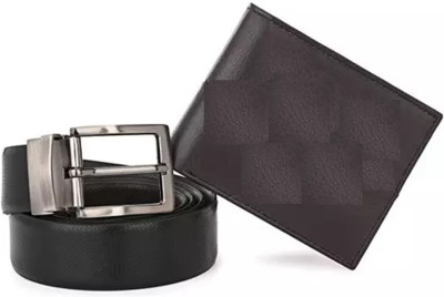 KAIN Wallet & Belt Combo(Black)