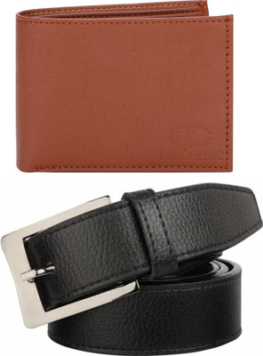 Amicraft Wallet & Belt Combo(Tan)