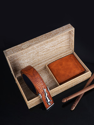 Kastner Wallet & Belt Combo(Tan)
