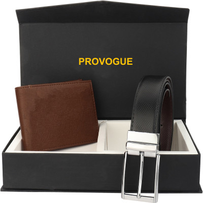 PROVOGUE Wallet & Belt Combo(Multicolor)