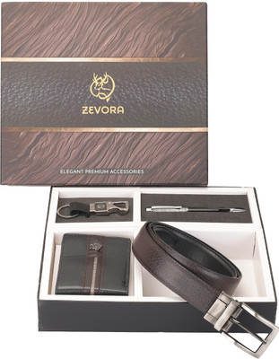 ZEVORA Wallet & Belt Combo(Multicolor)
