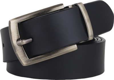 LOOPA Men Formal, Casual, Evening, Party Black Texas Leatherite Belt