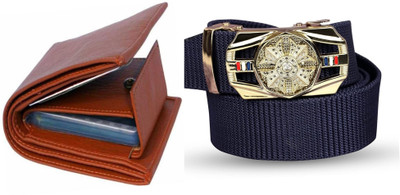 TPM Wallet & Belt Combo(Multicolor)