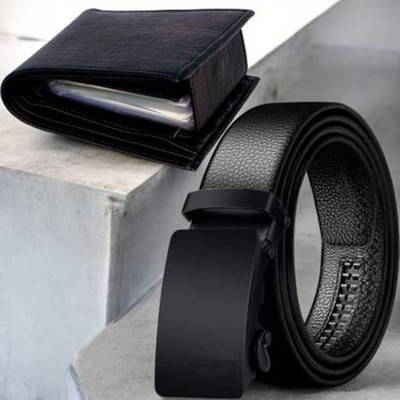 Kastner Wallet & Belt Combo(Multicolor)