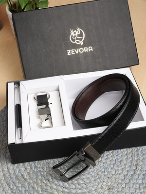 ZEVORA Wallet,Key Chain & Pen(Black)