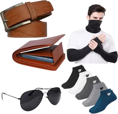KARNI Belt, Wallet & Watch Combo(Multicolor)