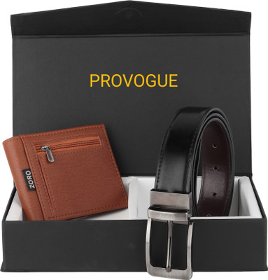 PROVOGUE Wallet & Belt Combo(Multicolor)