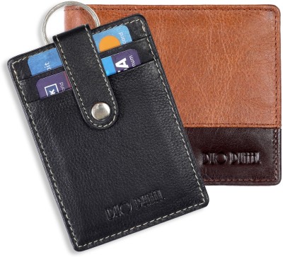 DUO DUFFEL Card Holder & Wallet Combo(Multicolor)