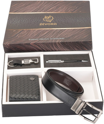 ZEVORA Wallet & Belt Combo(Multicolor)