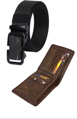 Zhermack Wallet & Belt Combo(Black)