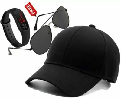 SQM TRADERS Sports Sunglasses(For Men, Black)