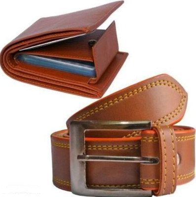 KSRV Wallet & Belt Combo(Tan)