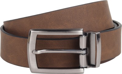 MoonHide Men Casual, Evening, Party Brown Genuine Leather Belt