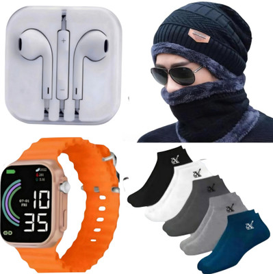 Khatudsk Belt, Wallet & Watch Combo(Black)