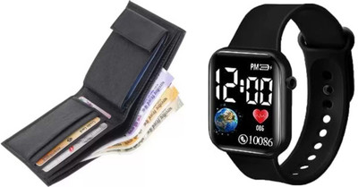 KAIN Watch, Sunglass & Wallet Combo(Multicolor)