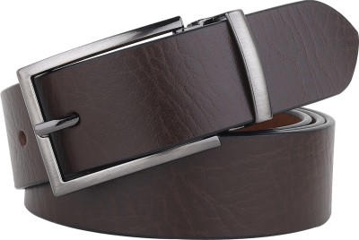 LOOPA Men Casual, Formal Brown Genuine Leather Belt