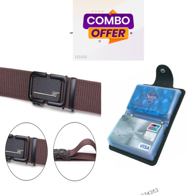 TPM Card Holder & Belt Combo(Multicolor)