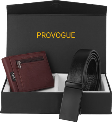 PROVOGUE Wallet & Belt Combo(Multicolor)