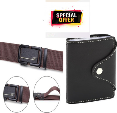 TPM Card Holder & Belt Combo(Multicolor)