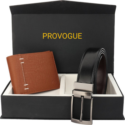 PROVOGUE Wallet & Belt Combo(Multicolor)