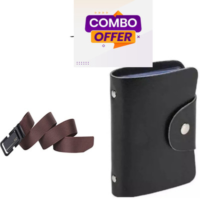 TPM Card Holder & Belt Combo(Multicolor)
