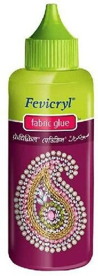 SHREE RADHARANI FEVICRYL FABRIC & CRAFT GLUE FOR ART, CRAFT & DIY PROJECTS (80 ML) Accessory Tape Dot
