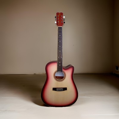 Gipsy Guitars GAC905M Acoustic Guitar Sapele Mahogany Laminate Rosewood Right Hand Orientation(Vintage Sunburst)