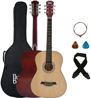 BLUEBERRY ,VIP-380, 38 Inch Acoustic Guitar Basswood, Linden Wood Tech Wood Right Hand Orientation(Natural)