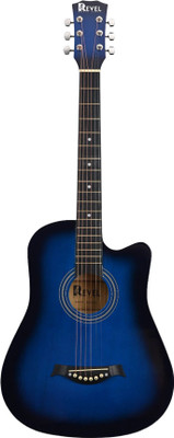 REVEL Glossy Cutaway Acoustic Guitar Acoustic Guitar Basswood Basswood Right Hand Orientation(Orange)