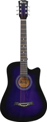 REVEL RVL-38G-VT Acoustic Guitar Basswood Basswood Right Hand Orientation(Purple)