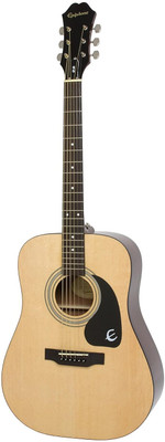 Sct Epiphone DR-100 Acoustic Guitar Spruce Wood Rosewood Right Hand Orientation(Natural)