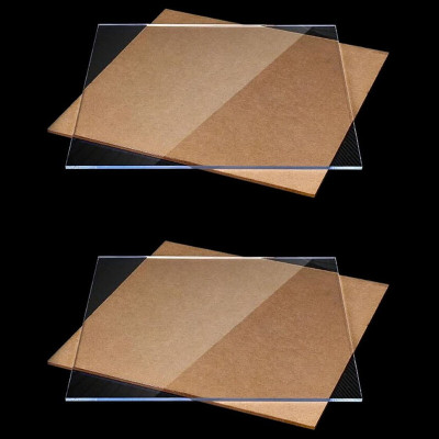 Kedar Enterprise KEDARNEW_ACR SQ 3MM 2X2 INCH PO2 2 inch Acrylic Sheet(3 mm)