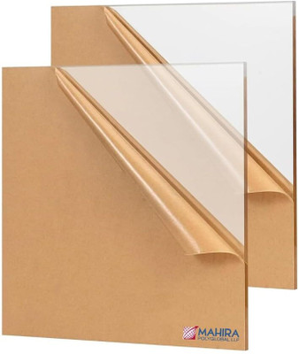 mahira Acrylic Sheet 12x18 Inch - Pack of 2 - 12 x 18 inch Acrylic Sheet(3 mm)