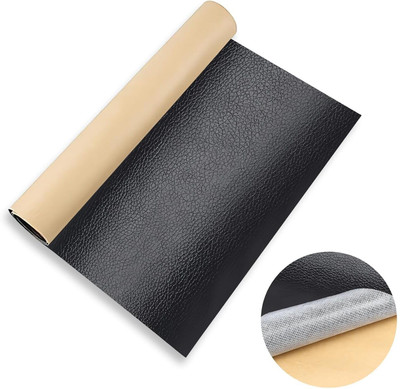 Holy Delight Easy to trim without fraying or releasing harmful particles. Vinyl & Leather Repair Patch(Set of 1, Black)