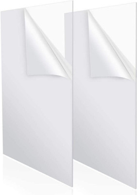 ROSAVA Transparent Sheets - Panels for Glass Art, and Craft Projects(Pack of 2) 12 inch Acrylic Sheet(3 mm)