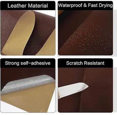 Shashwat Enterprise Premium brown Leather Repair Patch – Self-Adhesive Acrylic Sheet 60 cm Acrylic Sheet(2 mm)