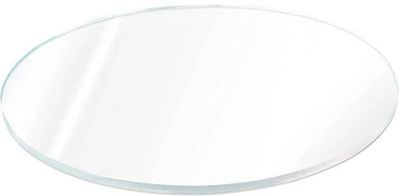 Ashani Creations 1pcs transparent acrylic glass round circle disk board for art & craft 12 inch 12 cm Acrylic Sheet(3 mm)
