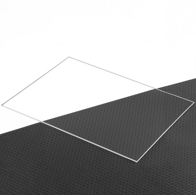 JUKR Pack of 1 Plexiglass Transparent DIY Home Decor Glass Art Painting, Drawing 12 x 18 inch Acrylic Sheet(3 mm)